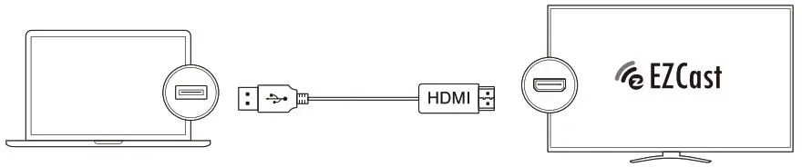 EZCast MagicLink Display Receiver - install magicallink