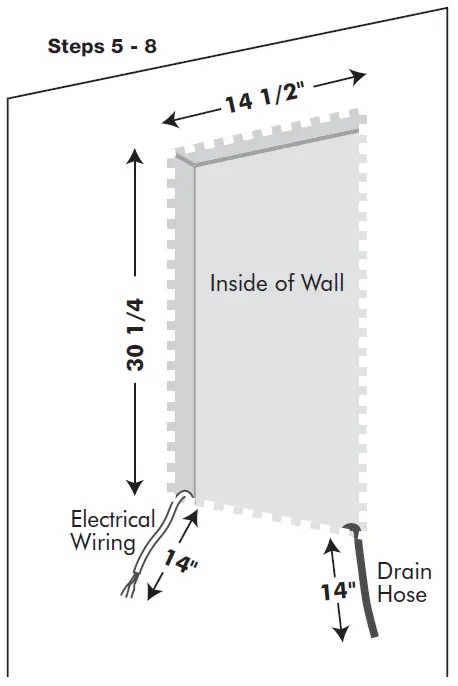 BROAN B33DHW Dehumidifier fig 6