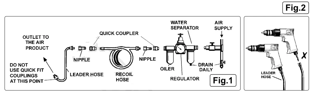 BORMANN BAI1500 Set 52 Pcs Air Tools-fig1