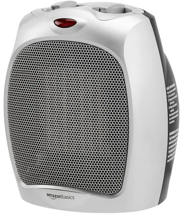 Amazon Basics 1500W Ceramic Personal Heater