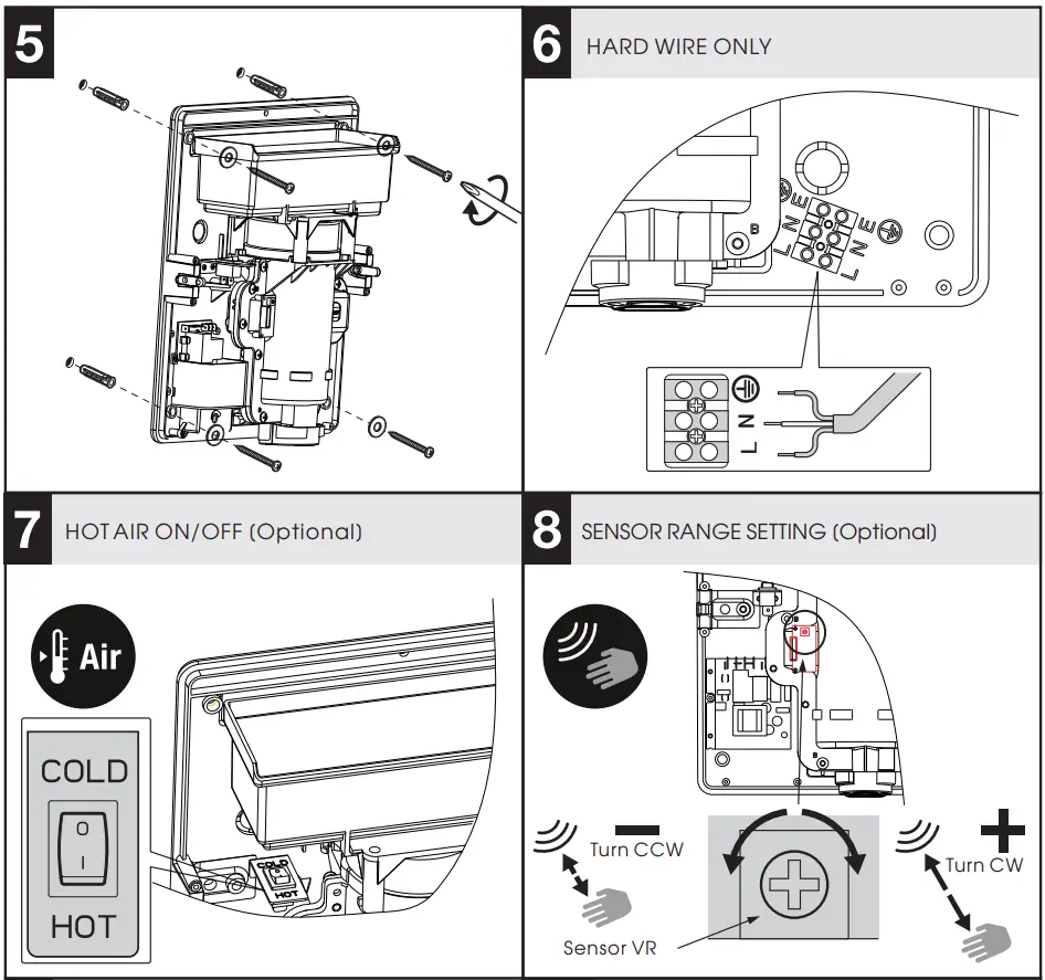 Installation Instruction Illustration