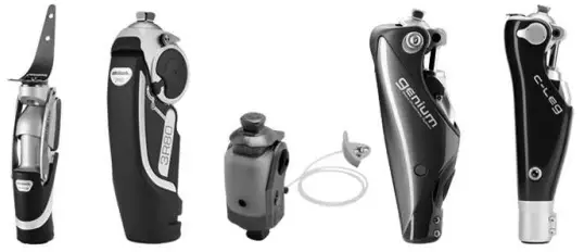 ottobock 3S124 Pre Shaped Cored Flexed AK Cover - 1