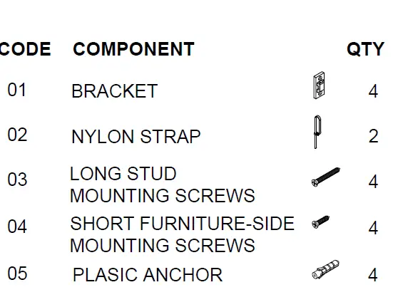 appliances connection 8063WWPNE Rhone Accent Chest 1
