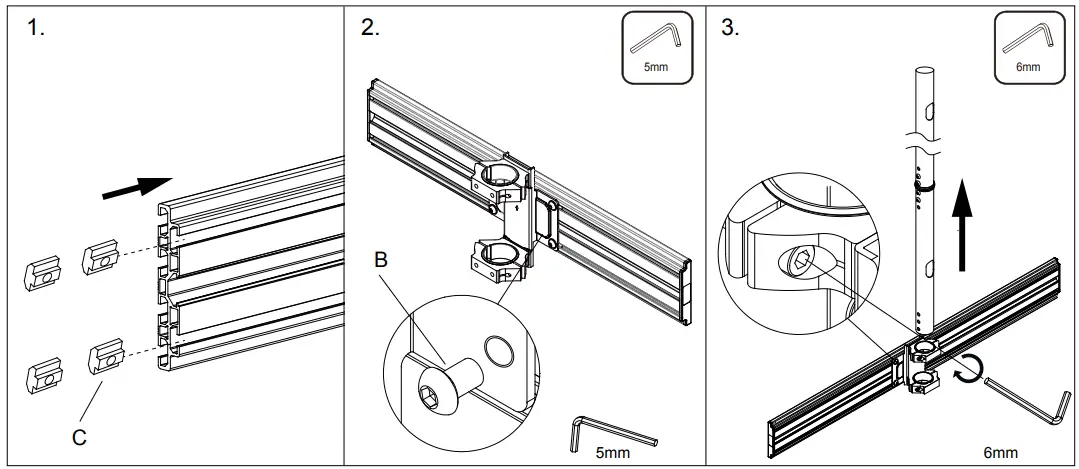AURORA MOUNTS AFC-PC Single Pole Clamp 3
