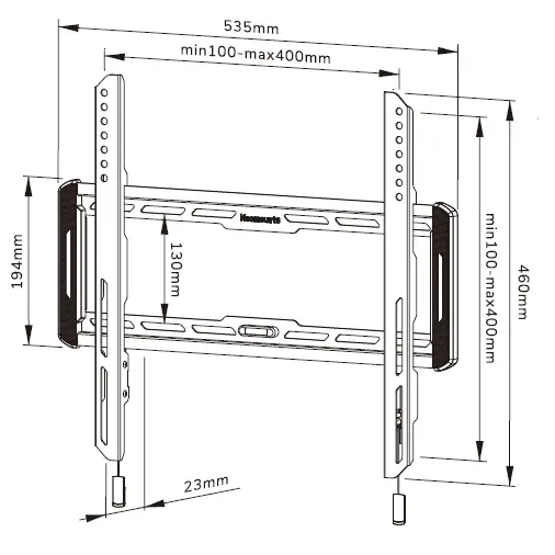 Neomounts-WL30-550BL14-TV-Wall-Mount-fig-1
