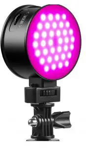 GVMLED GVM-7SM Mini LED On-Camera Bicolor