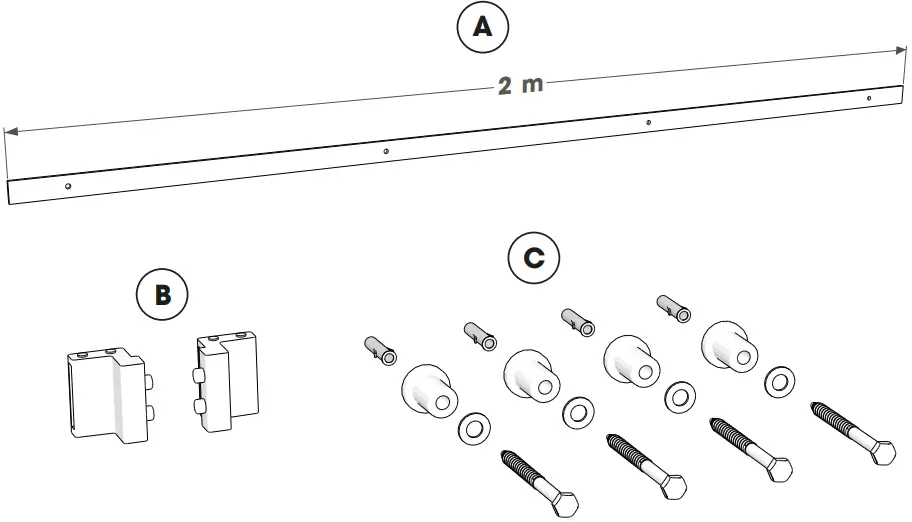 INCLUDED IN THE PACKAGE