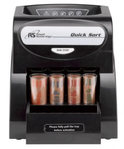 Royal Sovereign Quick Sort Coin Sorter QS-1AC