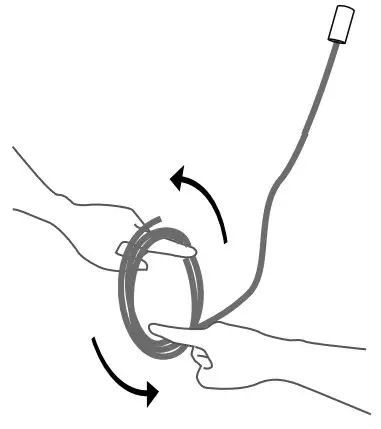 BOCCI 100.1m Mini Canopy - uncoil the braided