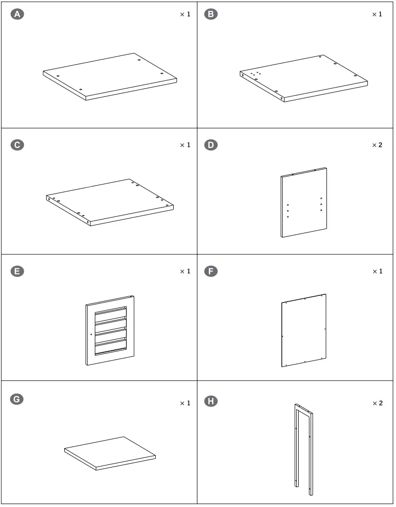 O DADDY BROD62-NS Bedside Tables - fig 1