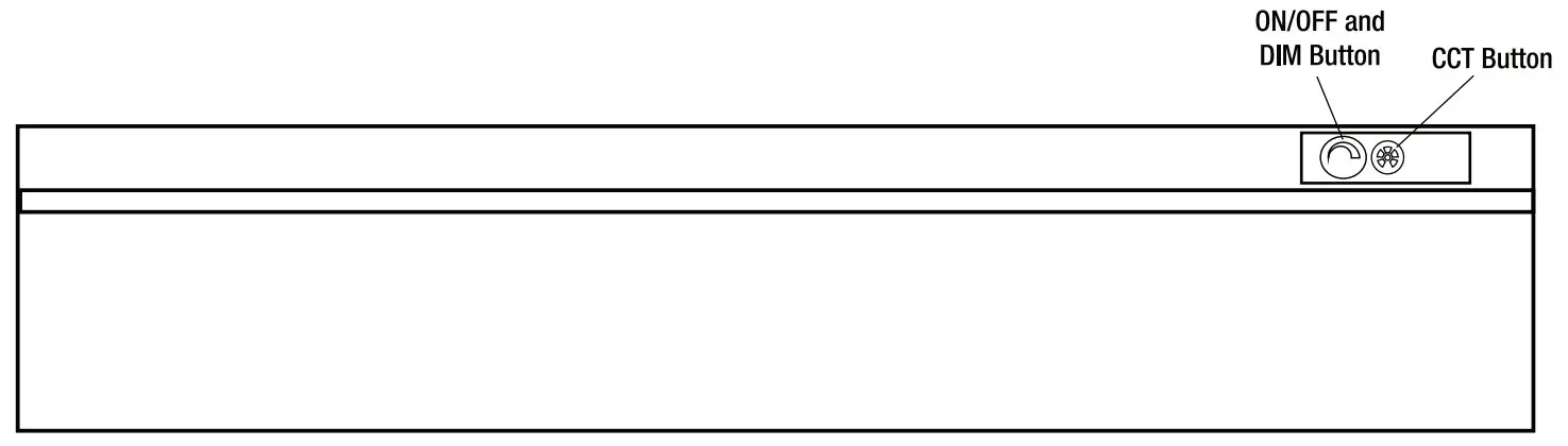 FEIT Electric UCL24FP OneSync Flat Panel Under Cabinet Light - operating
