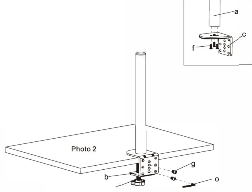 TB Ophaeng DQ12-1008 DQ Monitorarm Basic - fig 3