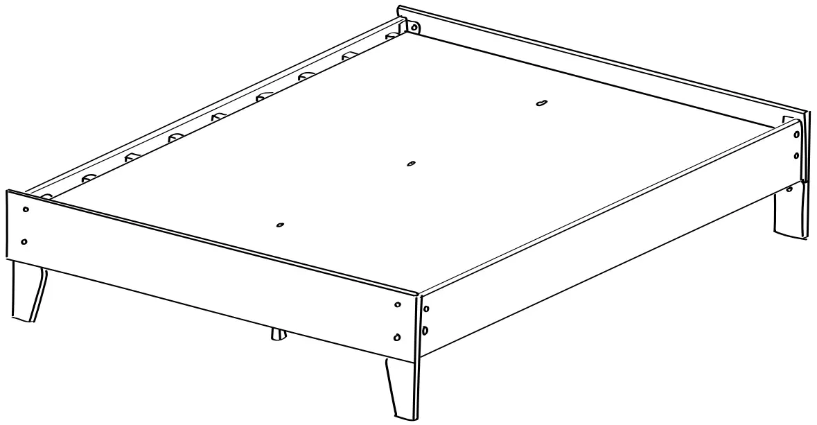 ASHLEY 10502898 Platform Bed