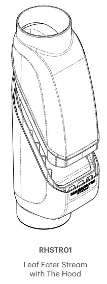 RAIN HARVESTING RHSTR01 Leaf Eater Stream with The Hood - PART REFERENCE