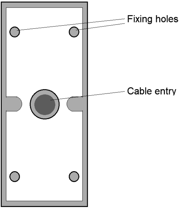 Knightsbridge EAPIR1BK Eamon IP44 Black GU10 Single Wall light