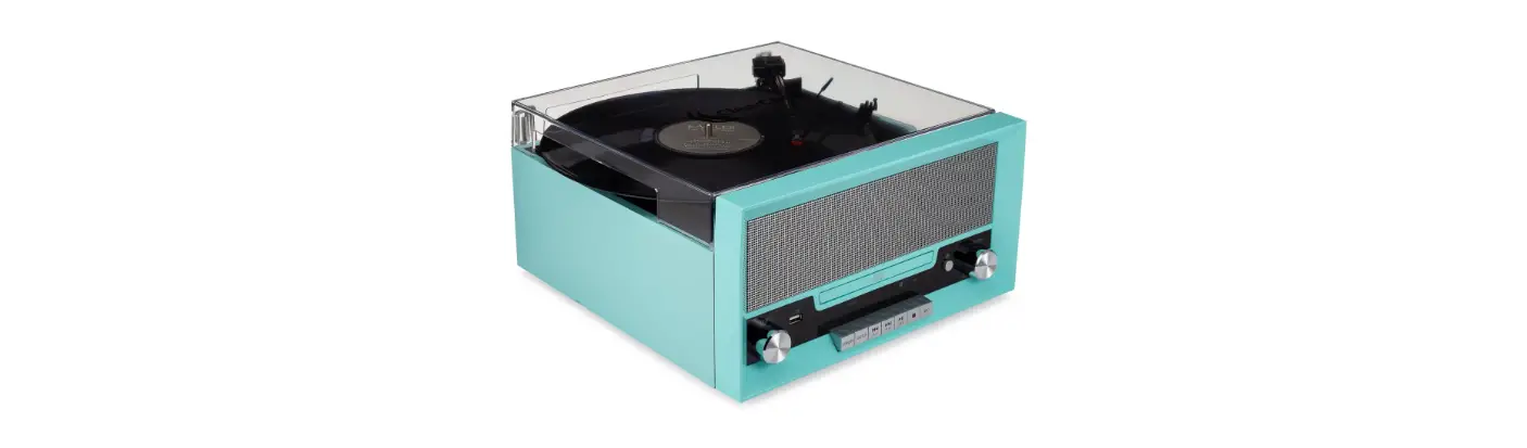 Vt33 Clearclick All-in-one Vintage Style Turntable User Manual