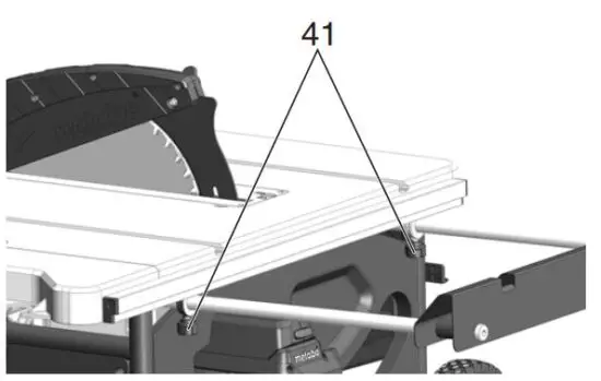 FIG 24 Adjusting table extension.JPG