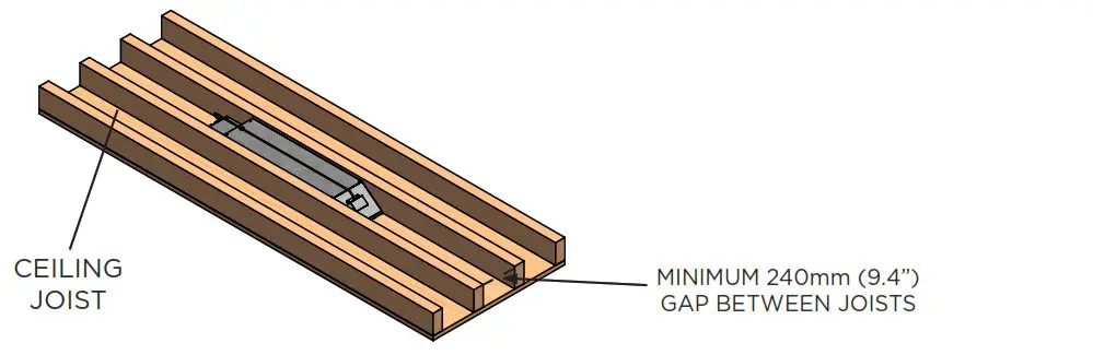 BROMIC BH3623008 Recess Kit For Platinum Heater - INSTALLATION SETUP OPTIONS