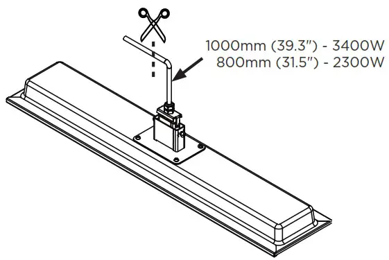 BROMIC BH3623008 Recess Kit For Platinum Heater - INSTRUCTIONS START HERE 11