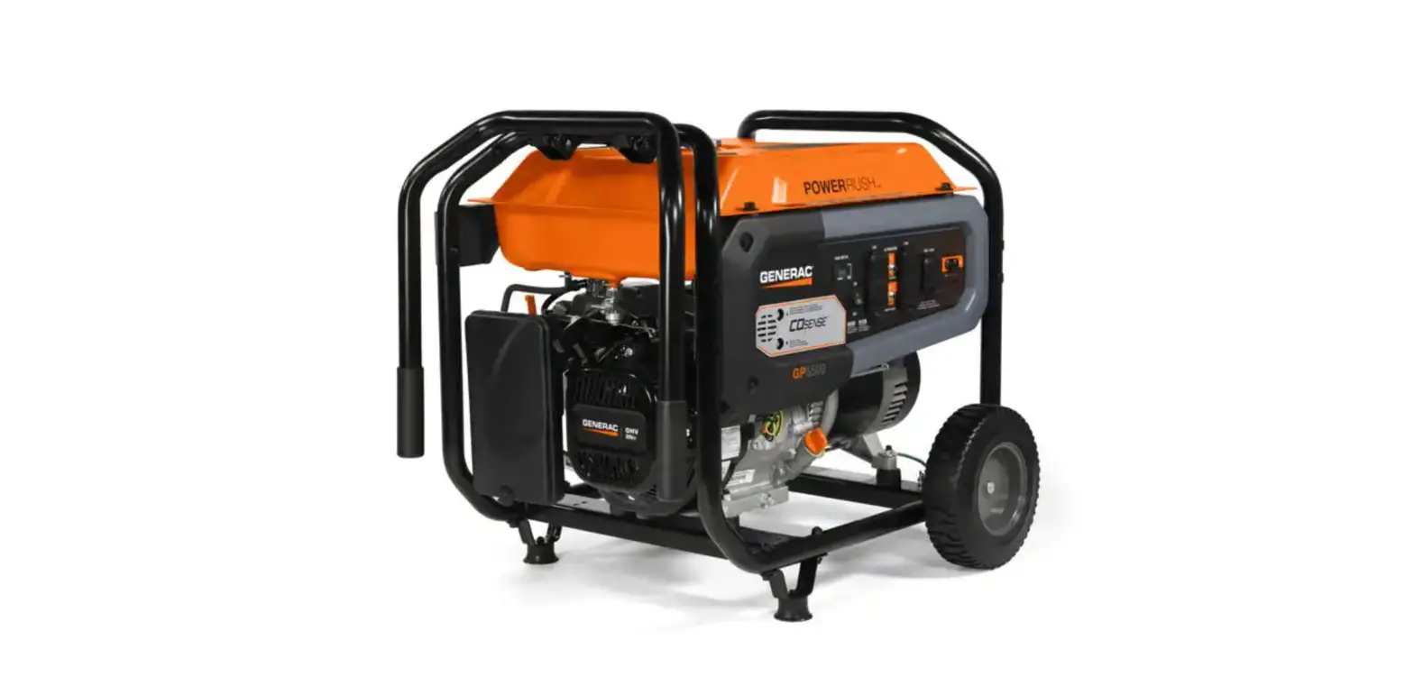 Generac Gp6500 Gp Series Portable Generator User Manual