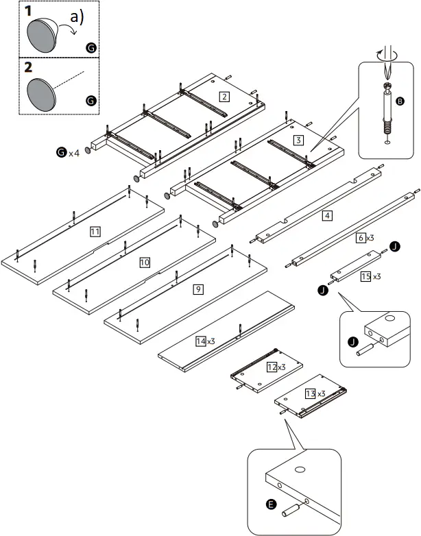 Argos 3441013 Habitat Peio - Assembly 1