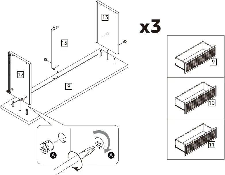 Argos 3441013 Habitat Peio - Assembly 7