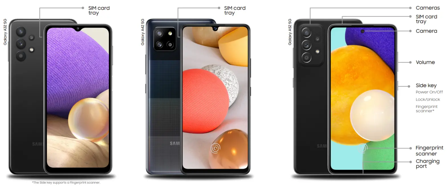 SAMSUNG Galaxy A32 5G Smartphone - overview