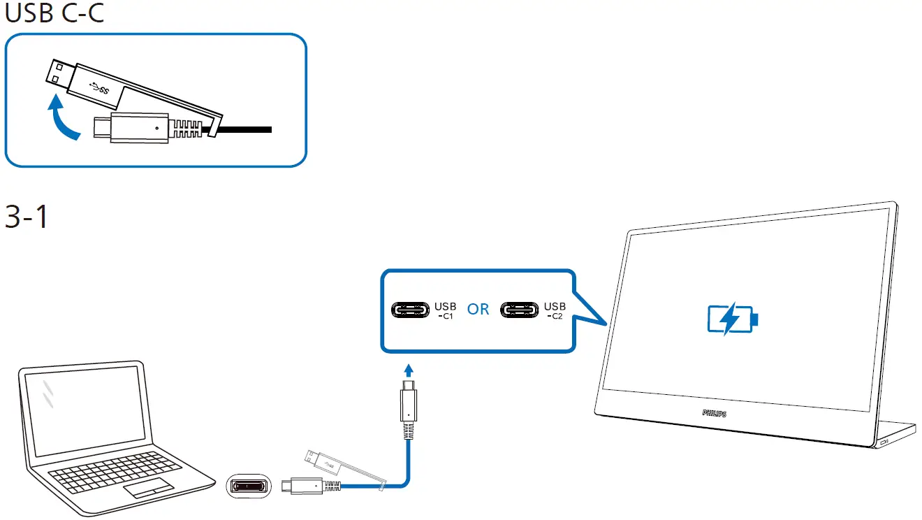 PHILIPS 16B1P3302D Portable Monitor 05