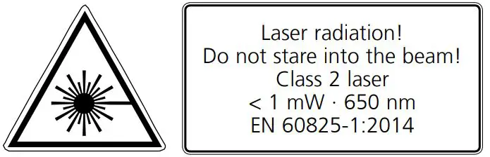 Laserliner 081.115A SmartCross Laser - General safety instructions