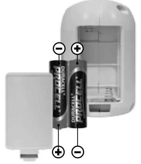 Laserliner 081.115A SmartCross Laser - Inserting batteries