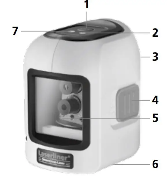 Laserliner 081.115A SmartCross Laser - instraction