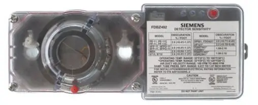 SIEMENS-FDBZ492-Air-Duct-Monitoring-Housing