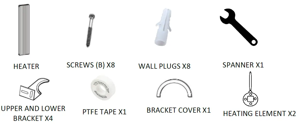 electriQ HS24-600-2DGW Designer Heater with Wi-Fi 1