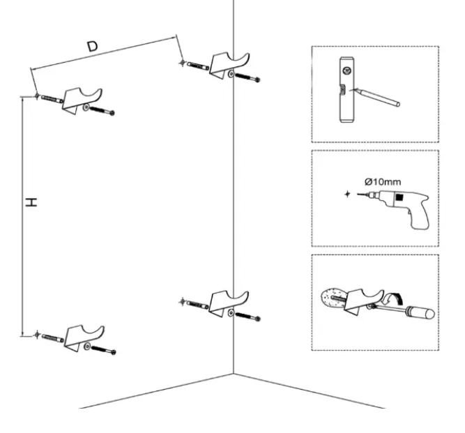 electriQ HS24-600-2DGW Designer Heater with Wi-Fi 4