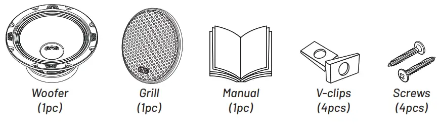 GAS AUDIO POWER PMW1-84 Hardcore Car Audio - UNPACKING