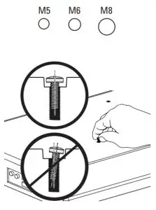 SANUS Full Motion Wall Mount for 37 80 TVs -TV Screw Diameter