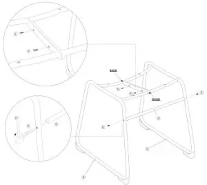 zuo 100505 Smart Dining Chair-Step