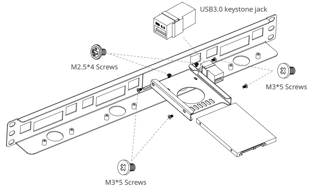 UCTRONICS U6162 Mounting Plate-packing2