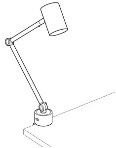 IKEA NYMÅNE Work Wall Lamp-- I Lamp