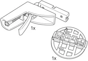 IKEA NYMÅNE Work Wall Lamp-- I Lampj