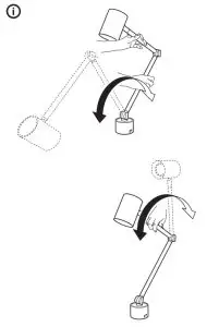 IKEA NYMÅNE Work Wall Lamp-- Work Wall Lak10