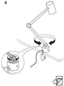 IKEA NYMÅNE Work Wall Lamp-- Work Wall Lamk