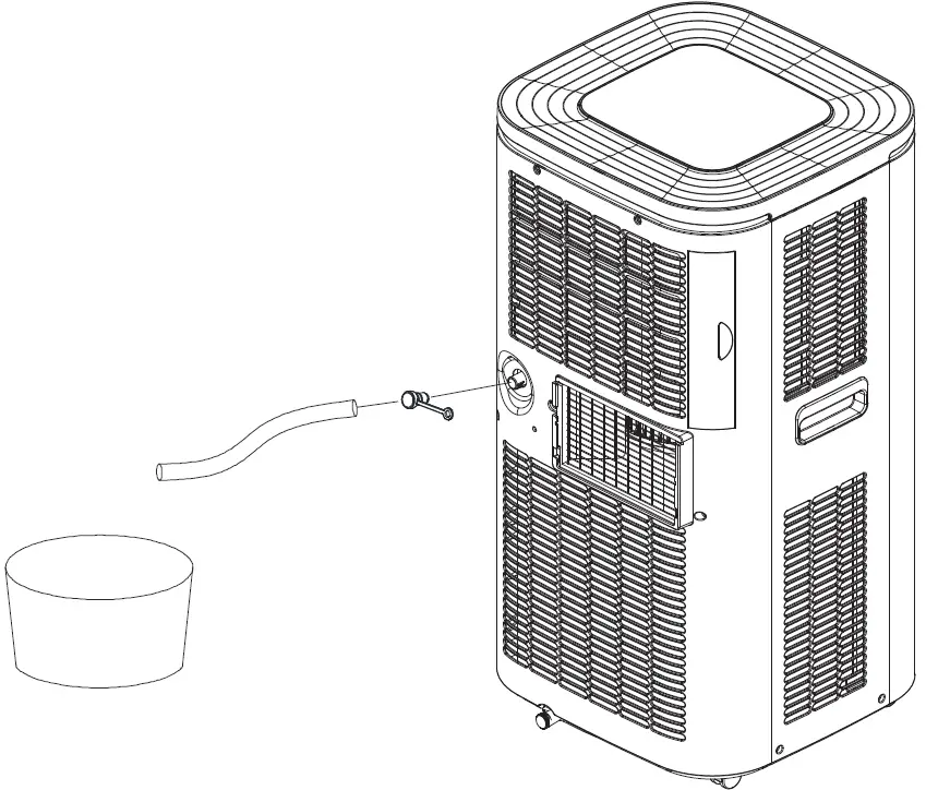Using the Upper & Lower Drainage Openings