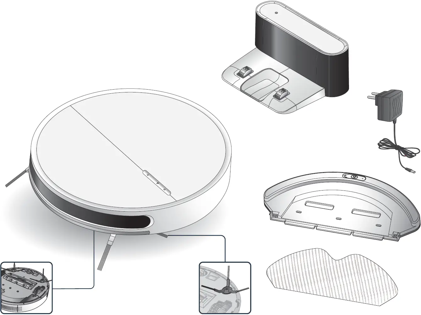 Tefal RG7455WH X-plorer Serie 60 Robot Vacuum Cleaner Image 01