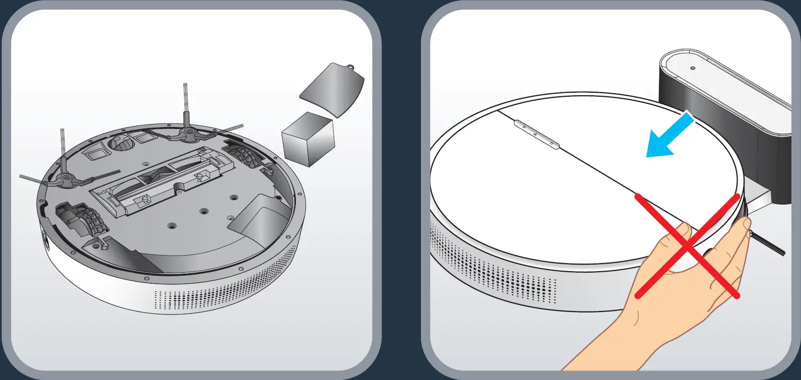 Tefal RG7455WH X-plorer Serie 60 Robot Vacuum Cleaner Image 08