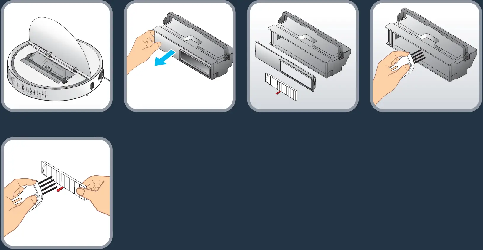 Tefal RG7455WH X-plorer Serie 60 Robot Vacuum Cleaner Image 19