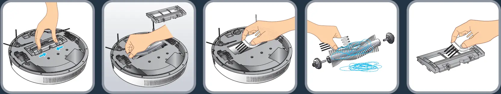 Tefal RG7455WH X-plorer Serie 60 Robot Vacuum Cleaner Image 20