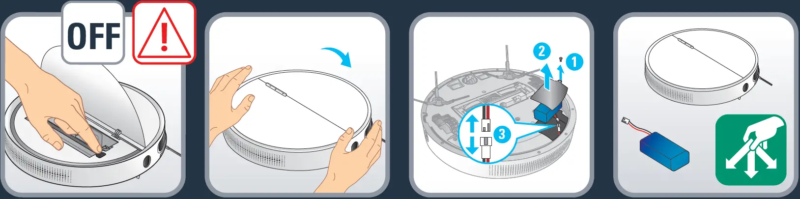 Tefal RG7455WH X-plorer Serie 60 Robot Vacuum Cleaner Image 27