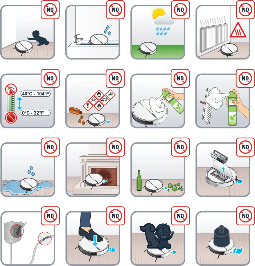 Tefal RG7455WH X-plorer Serie 60 Robot Vacuum Cleaner Image 28