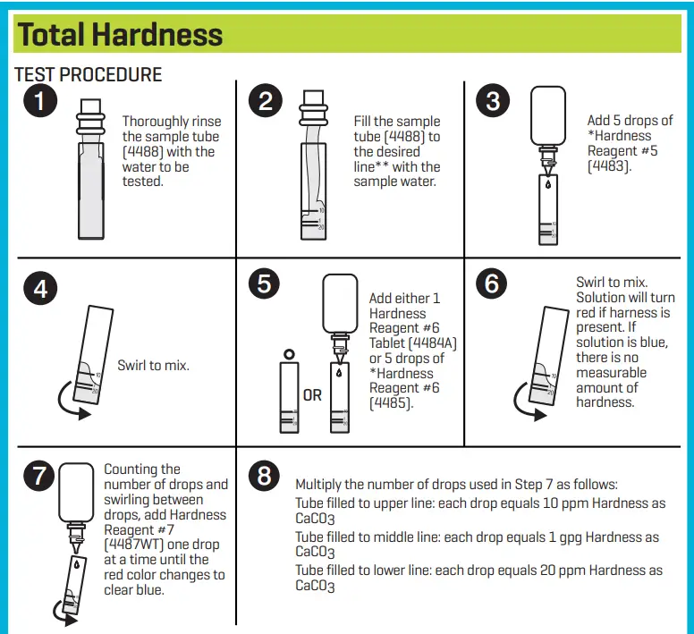 LaMatte Water Quality AT38 40 Demo Outfit - Total Hardness